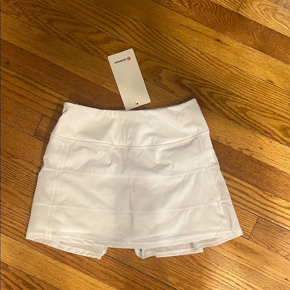 lululemon athletica White Performance Mini Skort